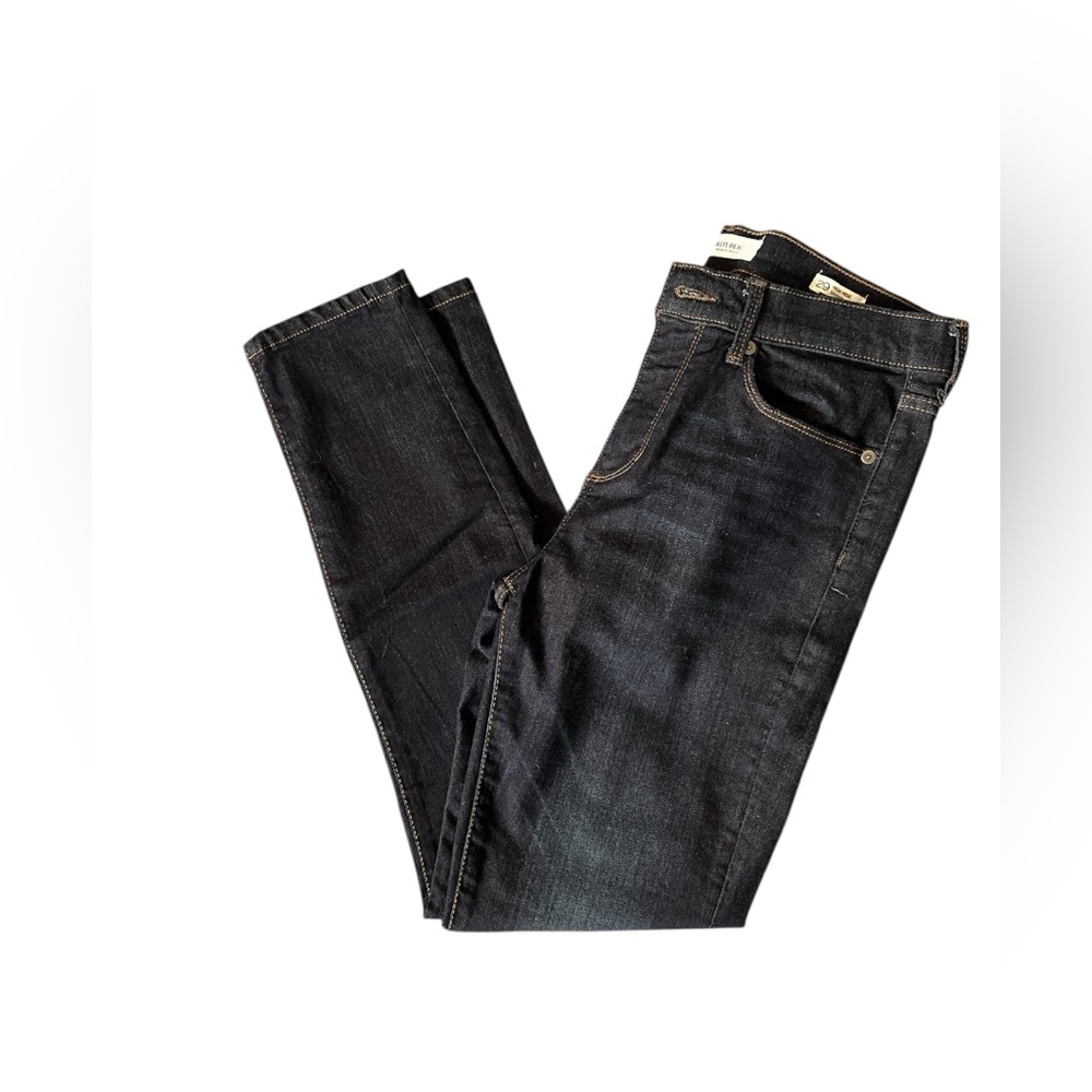 Banana Republic Black High Rise Skinny Jeans Sz 29w